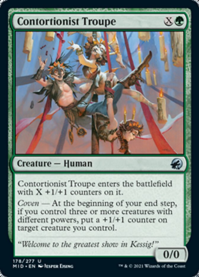 Contortionist Troupe - Innistrad: Midnight Hunt (MID)