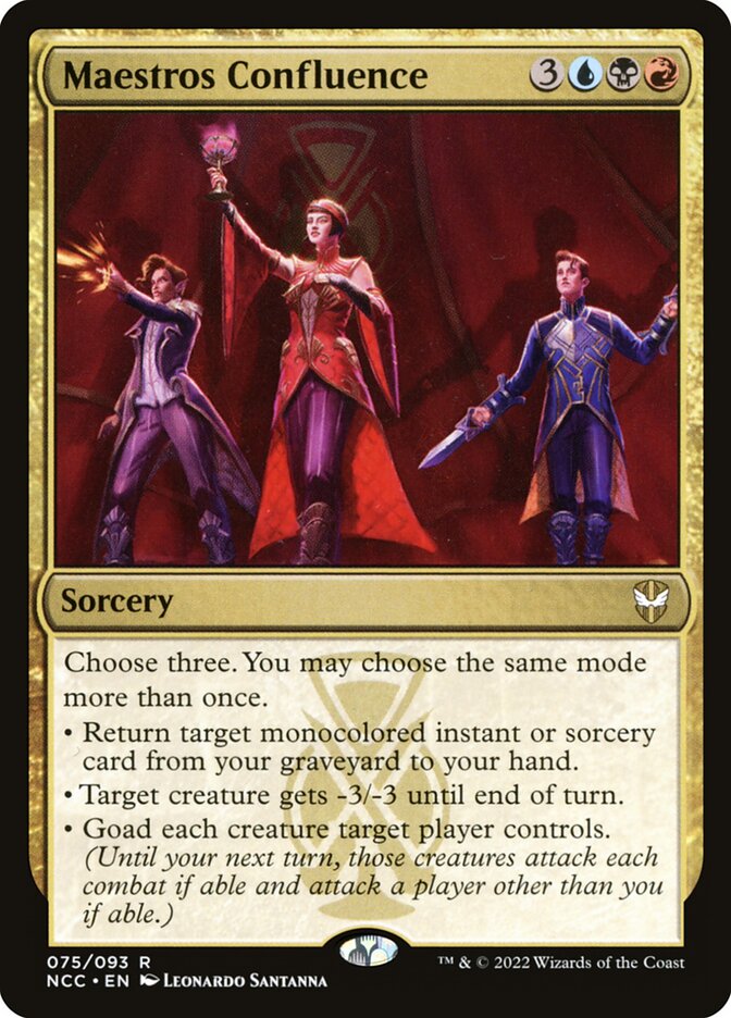 Maestros Confluence - New Capenna Commander (NCC)
