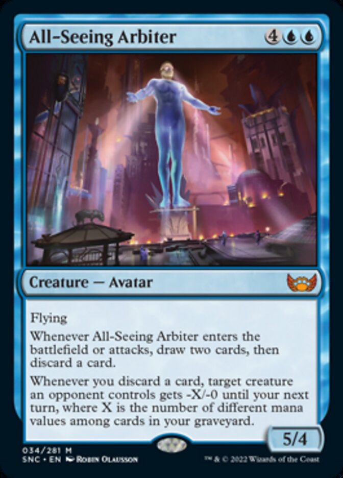 All-Seeing Arbiter - [Foil] Streets of New Capenna (SNC)