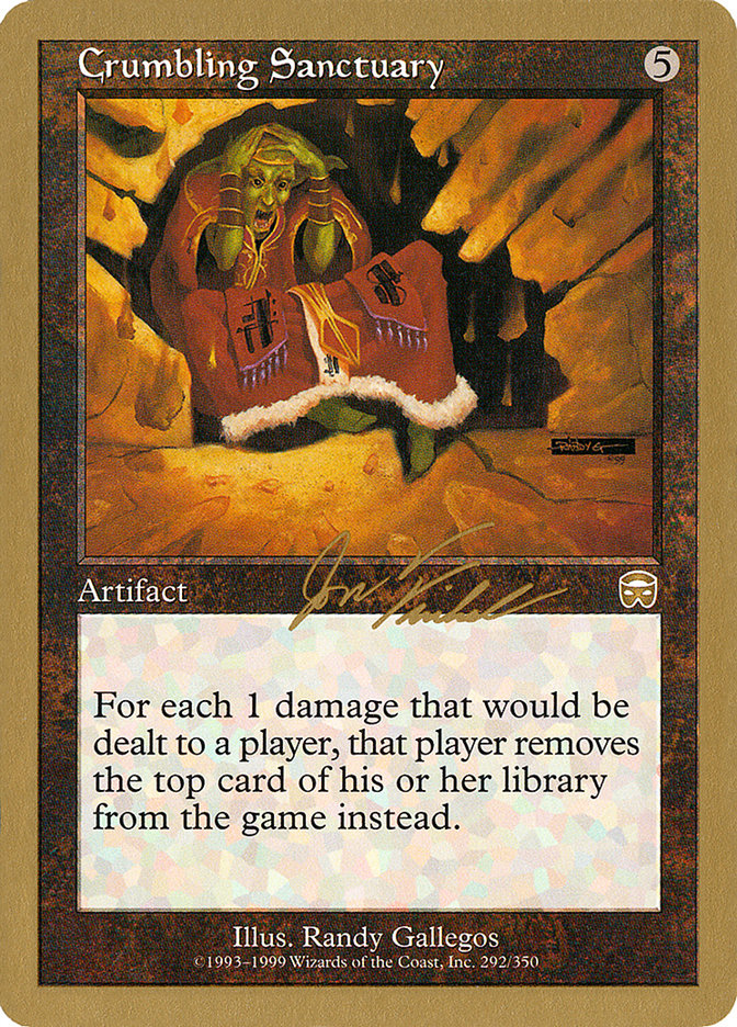 Crumbling Sanctuary - World Championship Decks 2000 (WC00)
