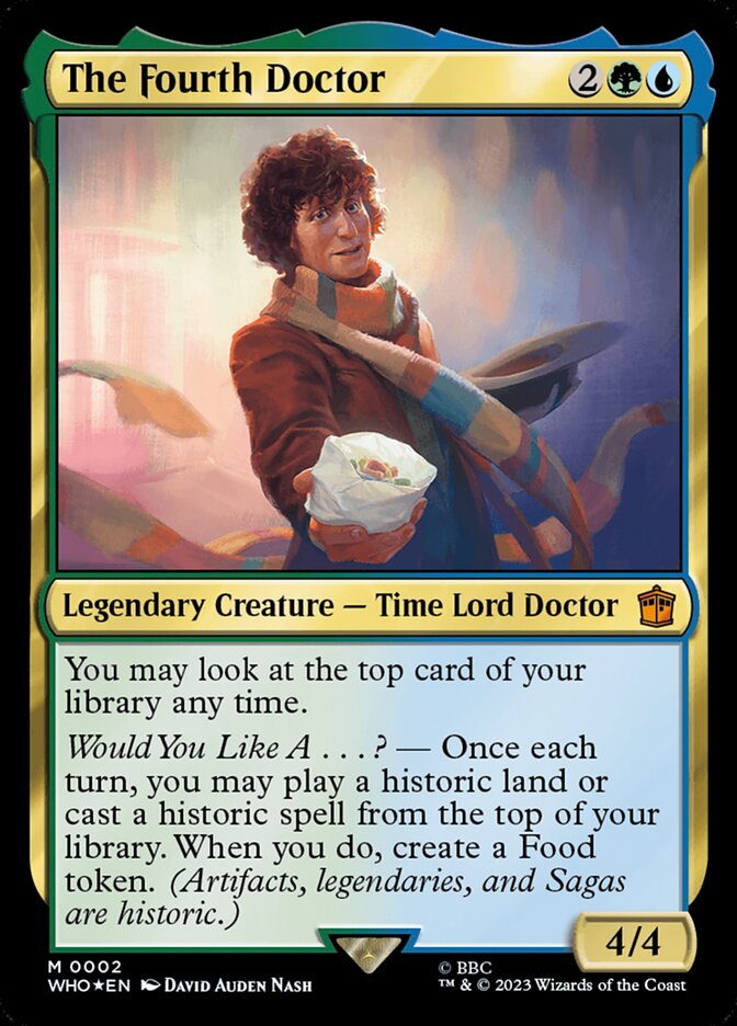 The Fourth Doctor - [Foil] Doctor Who (WHO)