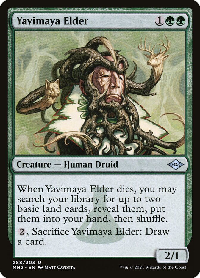 Yavimaya Elder - [Etched Foil] Modern Horizons 2 (MH2)