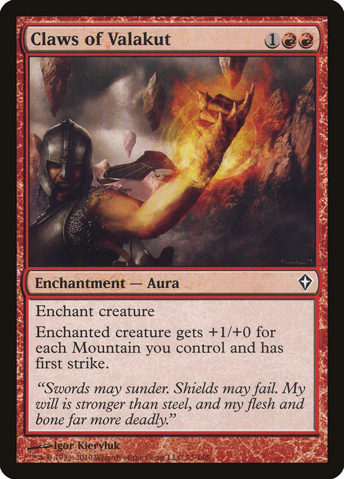 Claws of Valakut - [Foil] Worldwake (WWK)