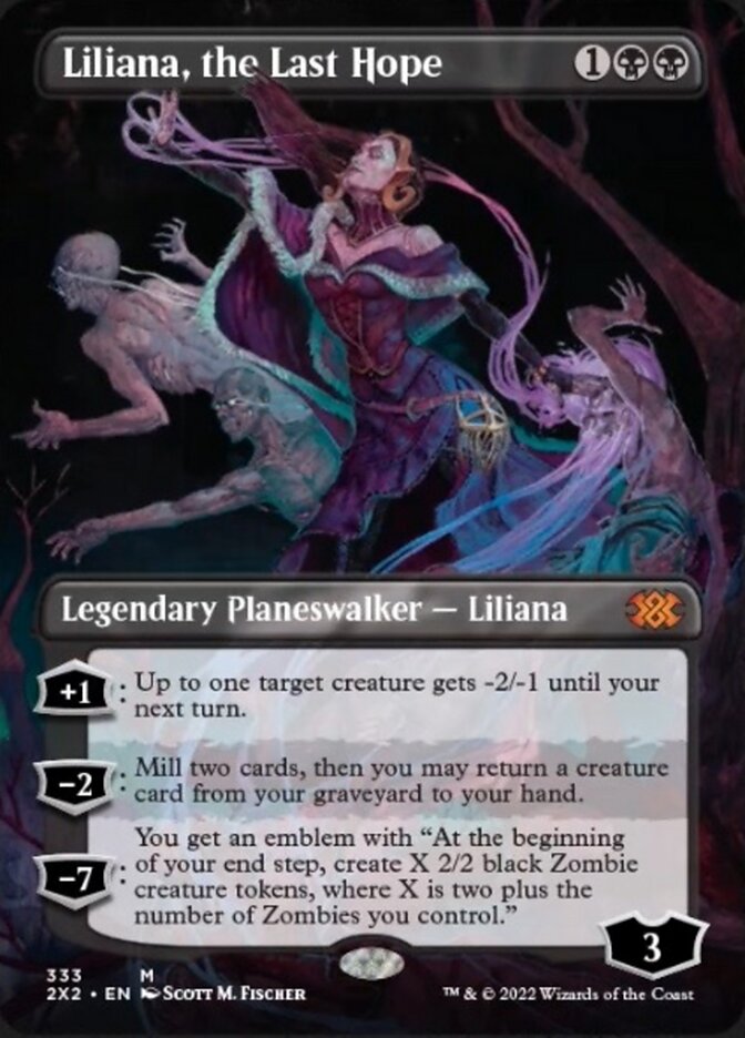 Liliana, the Last Hope - [Borderless] Double Masters 2022 (2X2)