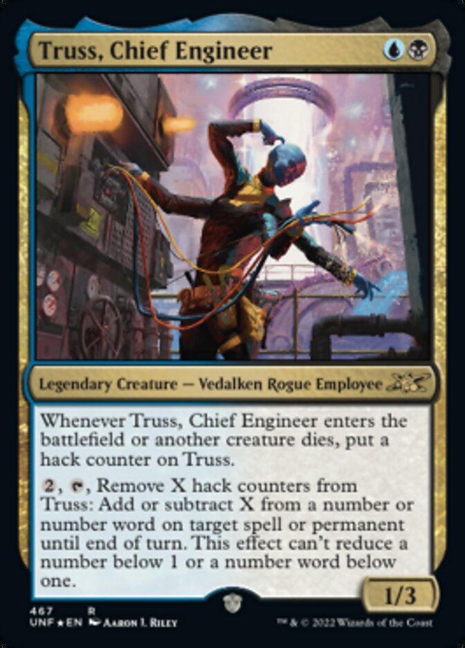 Truss, Chief Engineer - [Galaxy Foil] Unfinity (UNF)