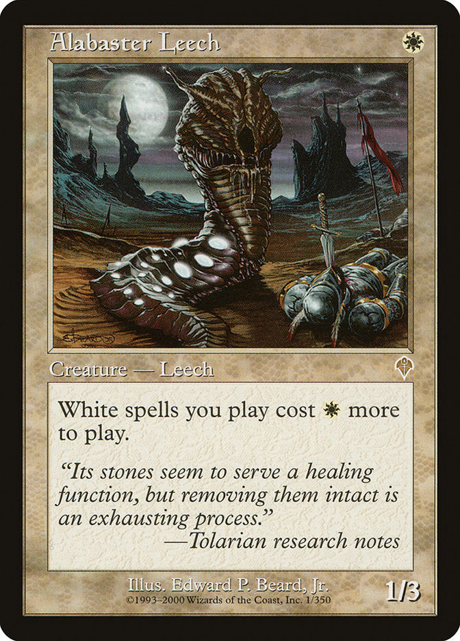 Alabaster Leech - [Foil, Retro Frame] Invasion (INV)