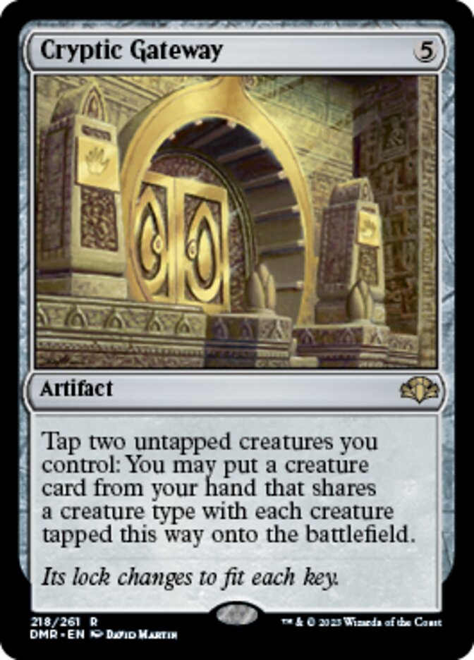 Cryptic Gateway - [Foil] Dominaria Remastered (DMR)