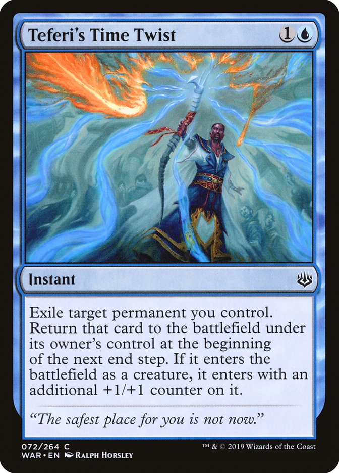 Teferi's Time Twist - [Foil] War of the Spark (WAR)