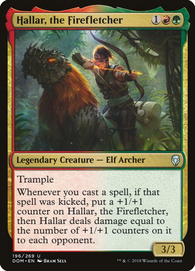 Hallar, the Firefletcher - [Foil] Dominaria (DOM)