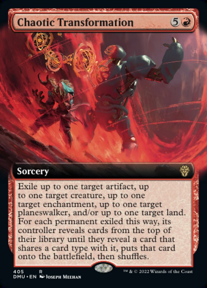 Chaotic Transformation - [Extended Art] Dominaria United (DMU)