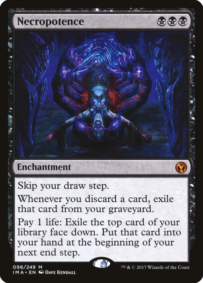 Necropotence - [Foil] Iconic Masters (IMA)