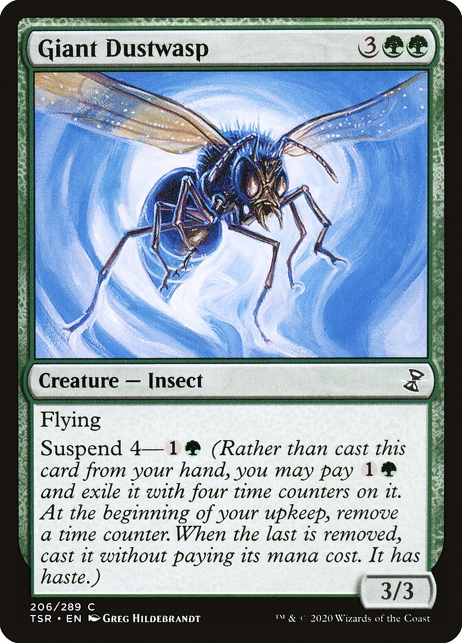 Giant Dustwasp - [Foil] Time Spiral Remastered (TSR)