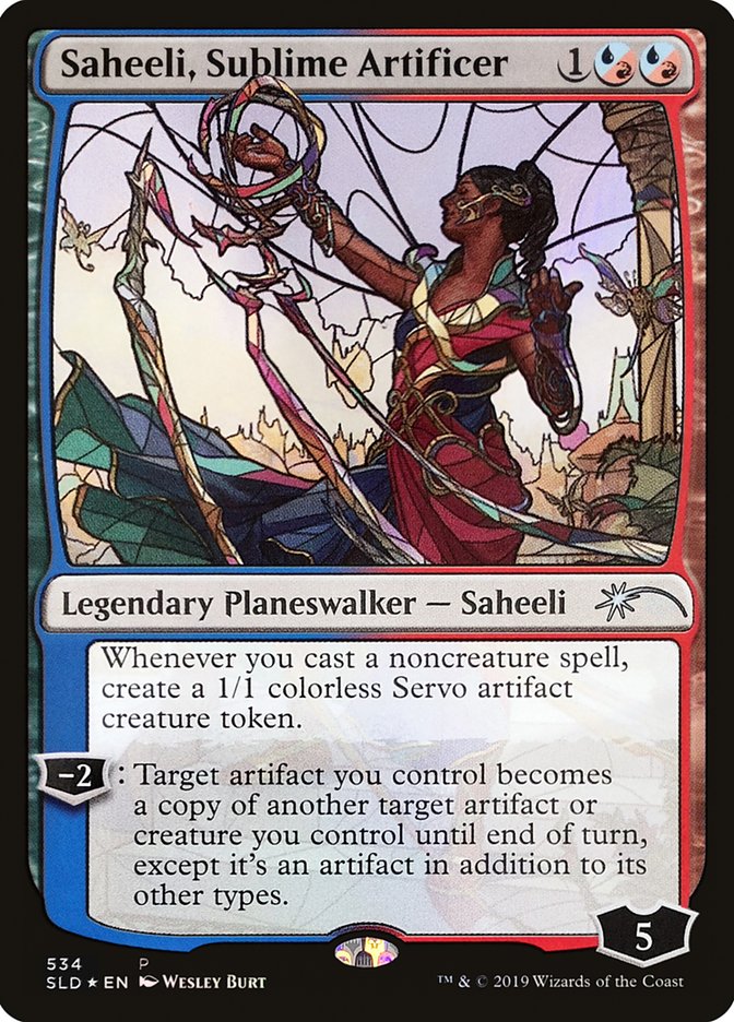 Saheeli, Sublime Artificer (534) - [Foil] Secret Lair Drop (SLD)