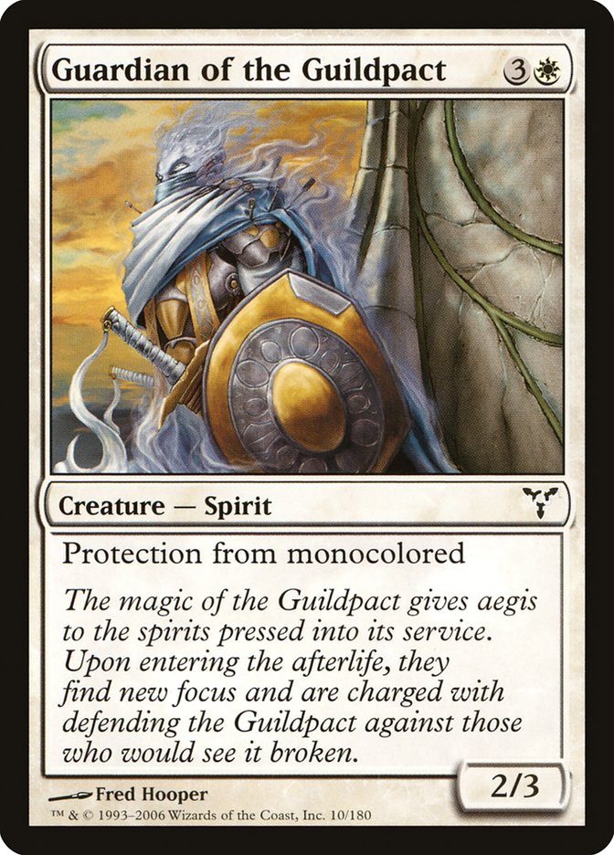 Guardian of the Guildpact - [Foil] Dissension (DIS)