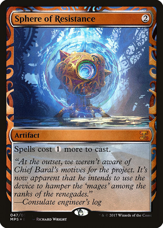 Sphere of Resistance - [Foil] Kaladesh Inventions (MPS)