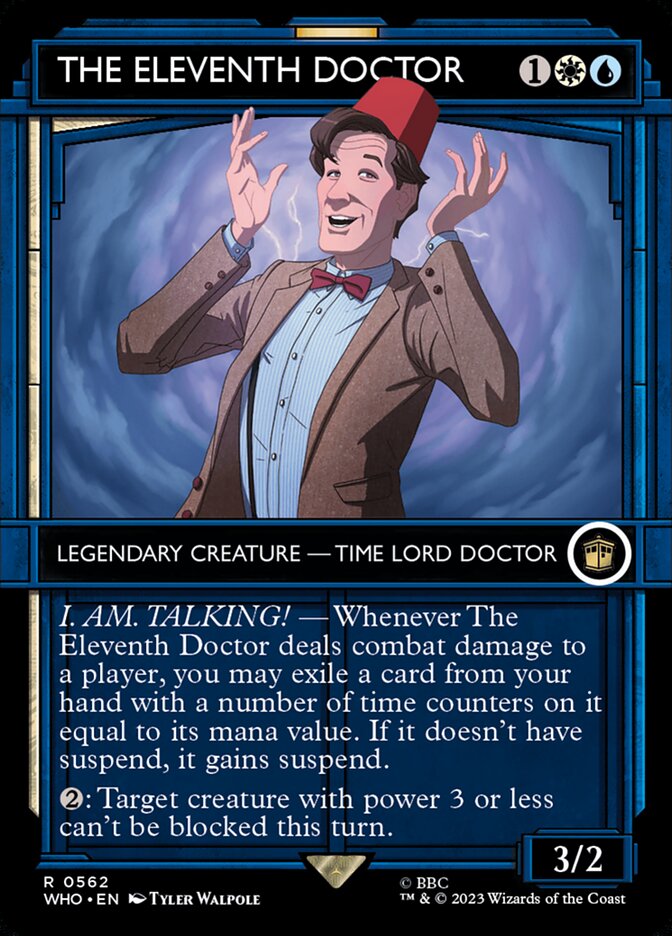 The Eleventh Doctor - [Foil, Showcase] Doctor Who (WHO)