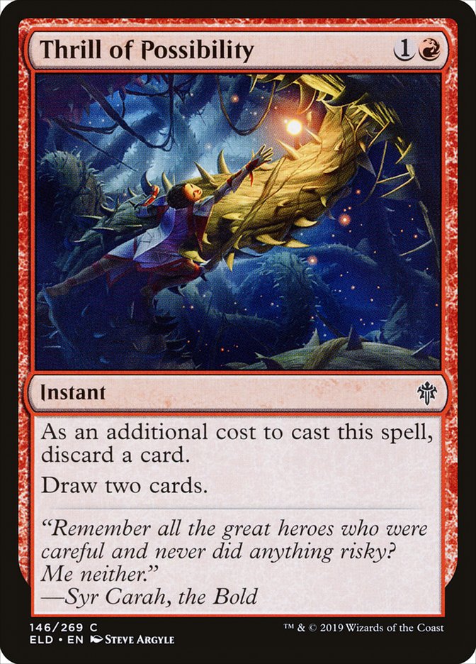 Thrill of Possibility - [Foil] Throne of Eldraine (ELD)