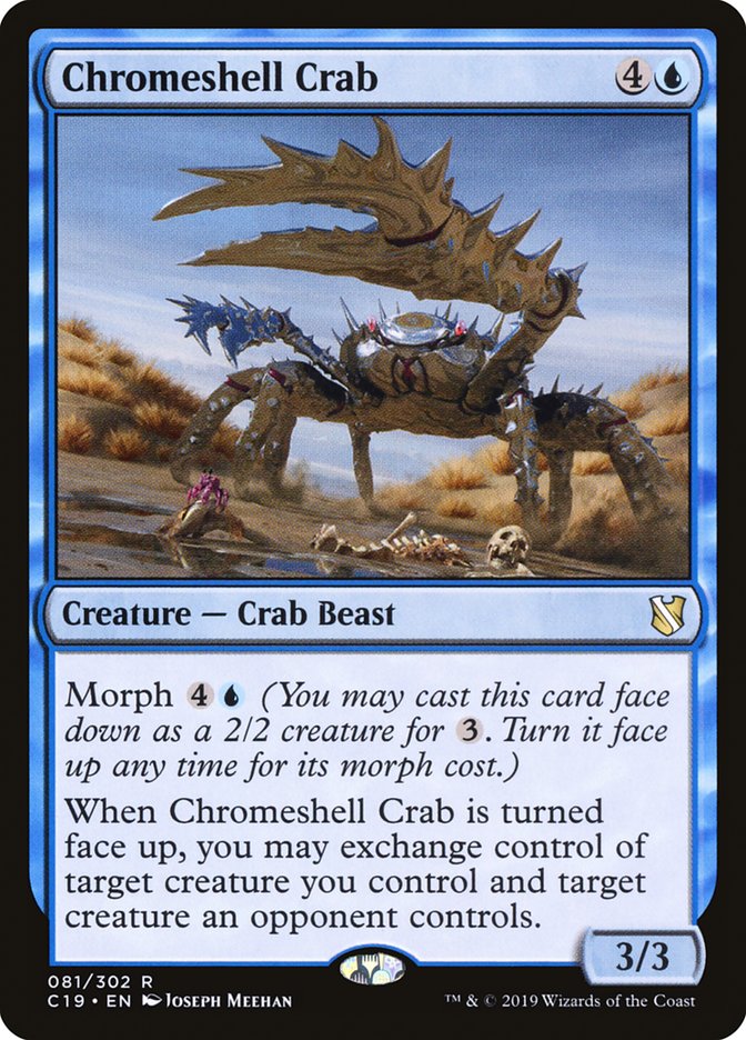 Chromeshell Crab - Commander 2019 (C19)