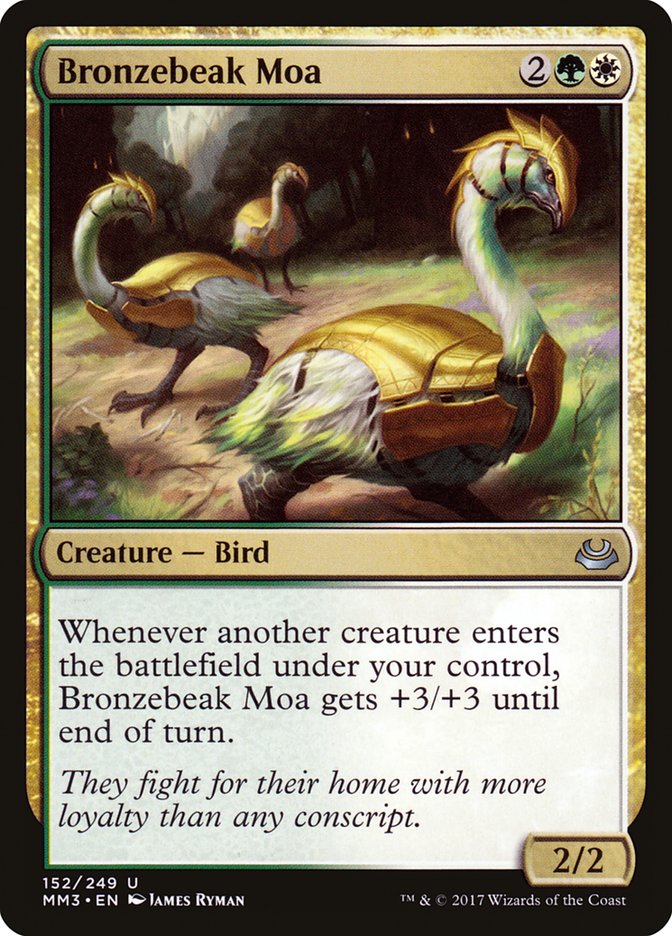 Bronzebeak Moa - [Foil] Modern Masters 2017 (MM3)