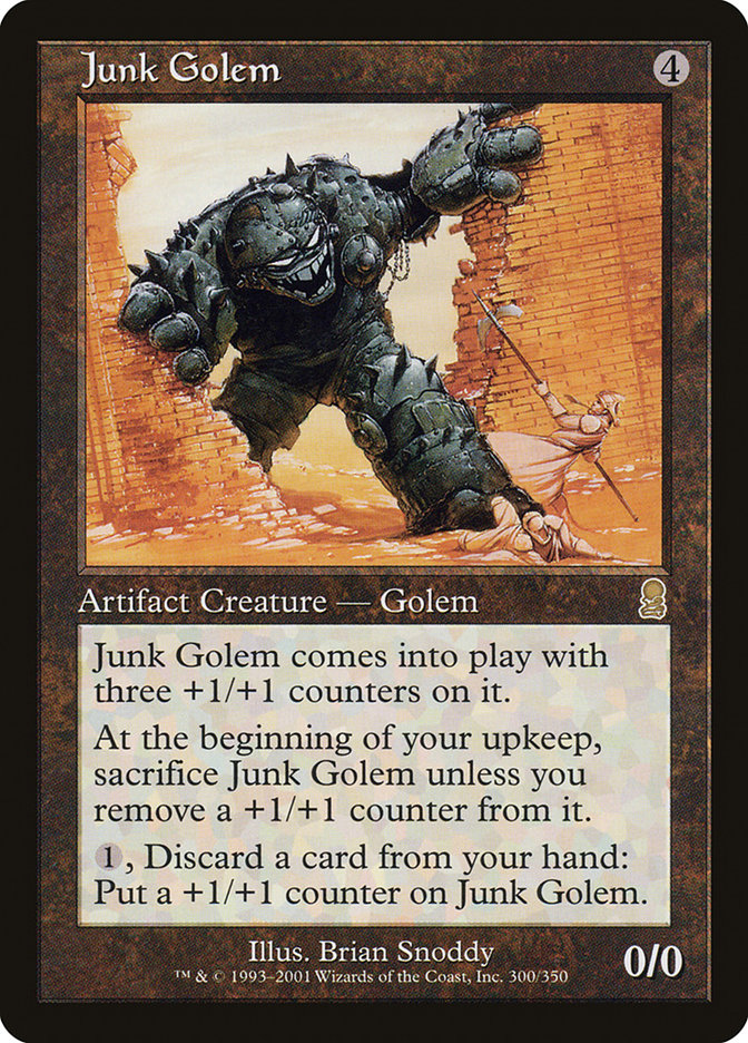 Junk Golem - [Foil, Retro Frame] Odyssey (ODY)