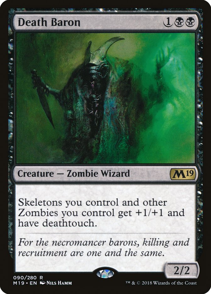Death Baron - [Foil] Core Set 2019 (M19)