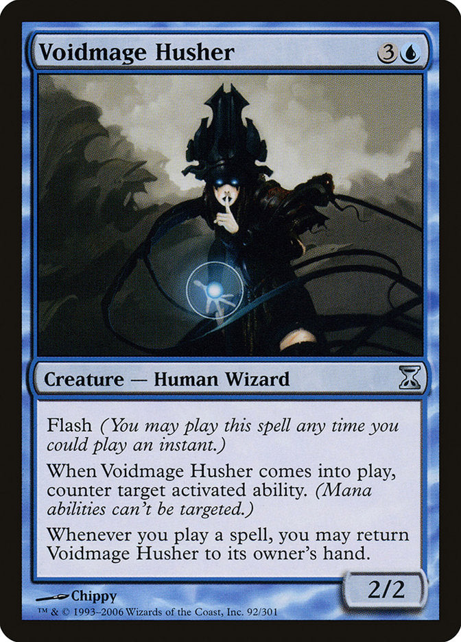 Voidmage Husher - [Foil] Time Spiral (TSP)