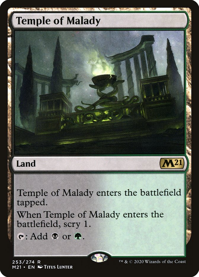Temple of Malady - [Foil] Core Set 2021 (M21)