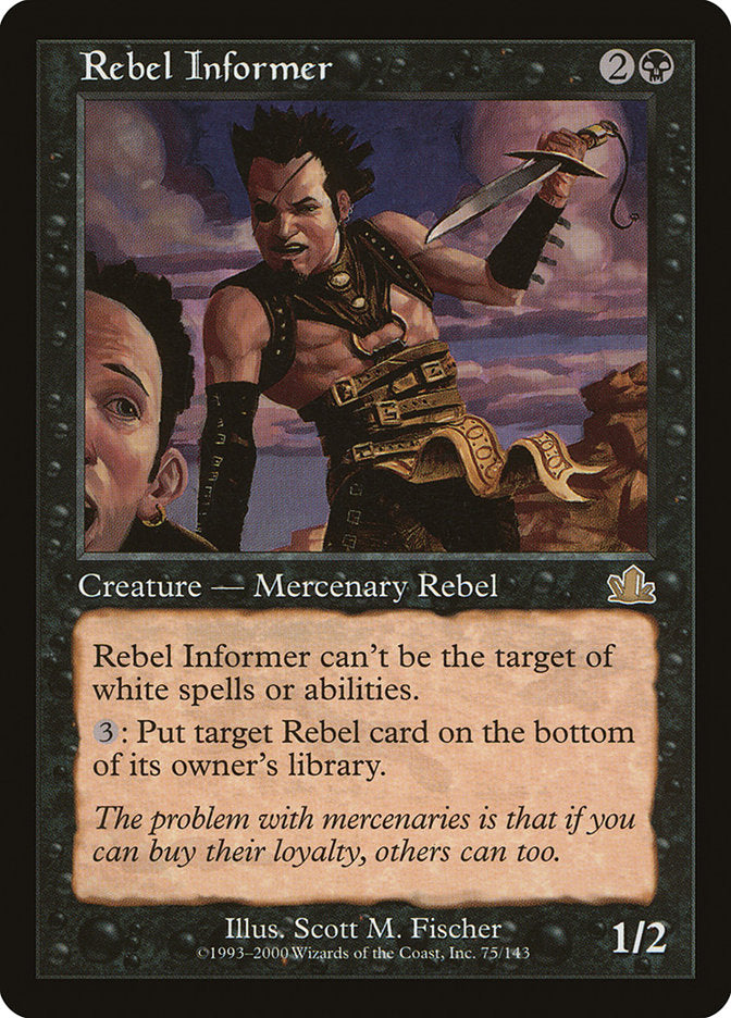 Rebel Informer - [Foil] Prophecy (PCY)