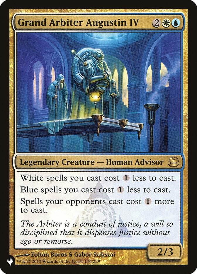 Grand Arbiter Augustin IV - [Foil] The List (PLIST)