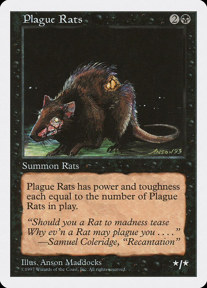 Plague Rats - Fifth Edition (5ED)
