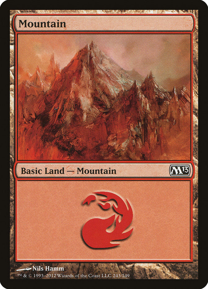 Mountain (243) - [Foil] Magic 2013 (M13)