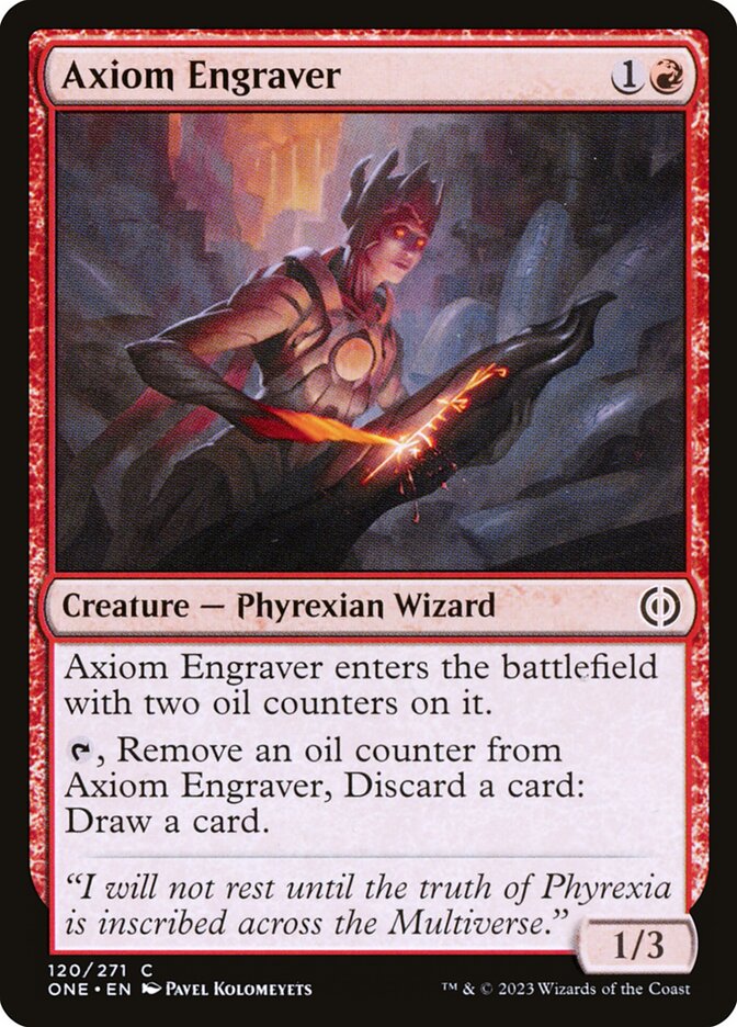 Axiom Engraver - [Foil] Phyrexia: All Will Be One (ONE)