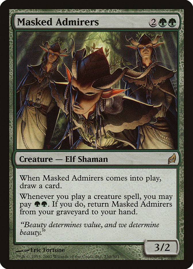 Masked Admirers - [Foil] Lorwyn (LRW)
