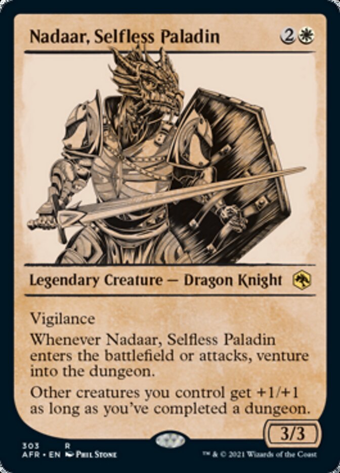 Nadaar, Selfless Paladin - [Showcase] Adventures in the Forgotten Realms (AFR)
