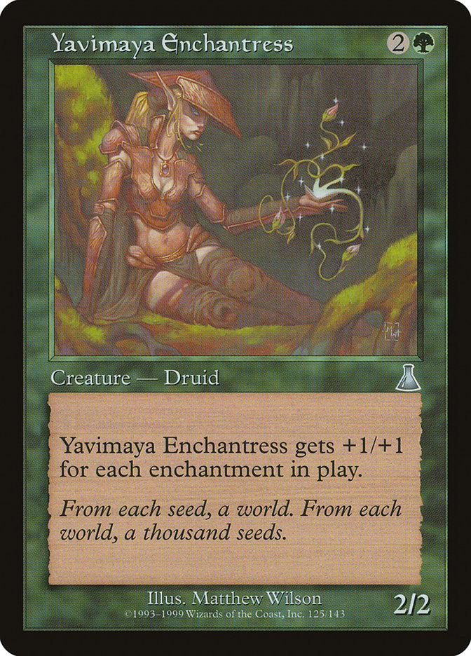 Yavimaya Enchantress - [Foil] Urza's Destiny (UDS)