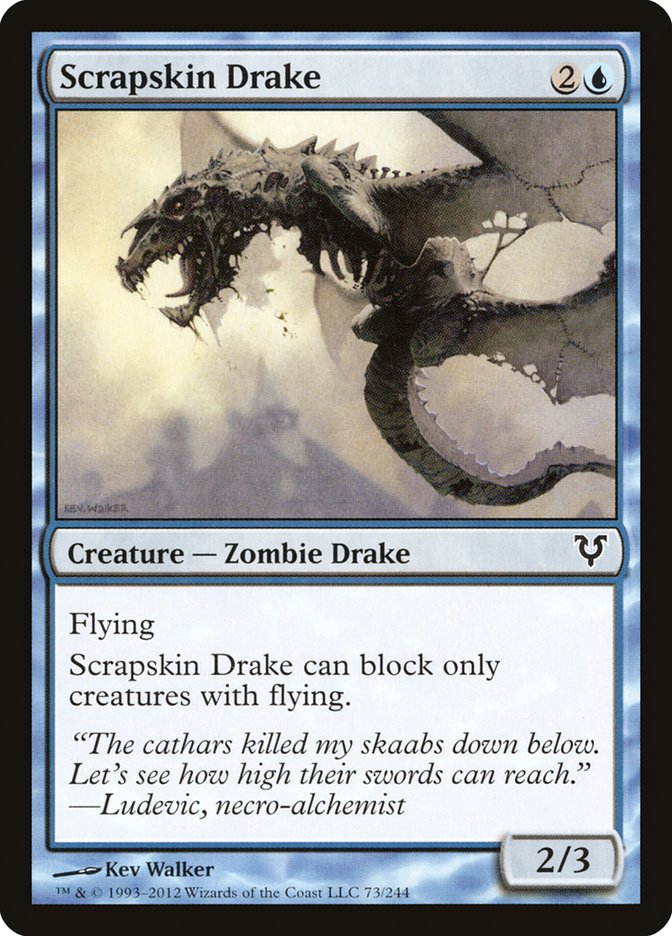 Scrapskin Drake - [Foil] Avacyn Restored (AVR)