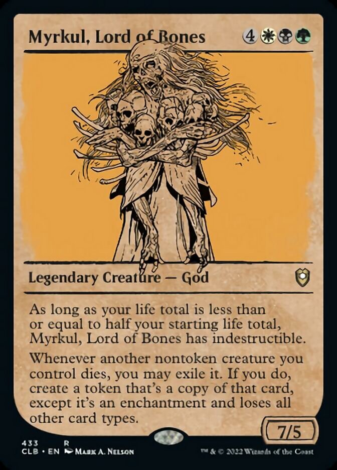 Myrkul, Lord of Bones - [Showcase] Commander Legends: Battle for Baldur's Gate (CLB)
