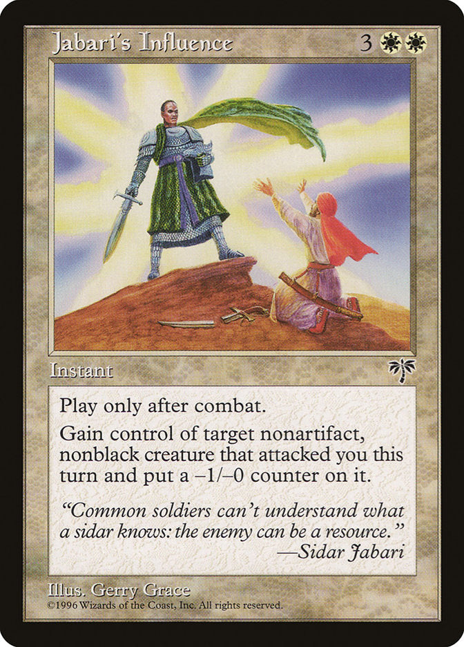 Jabari's Influence - Mirage (MIR)