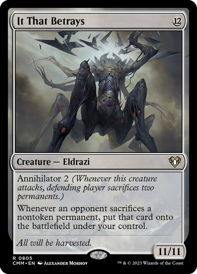 It That Betrays - Commander Masters (CMM)