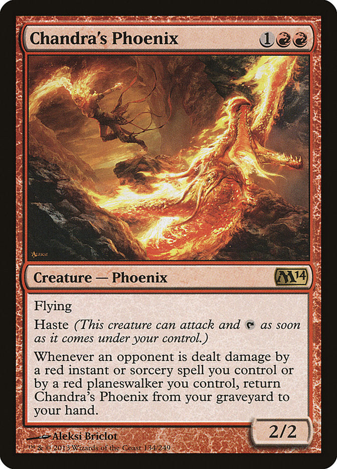 Chandra's Phoenix - [Foil] Magic 2014 (M14)