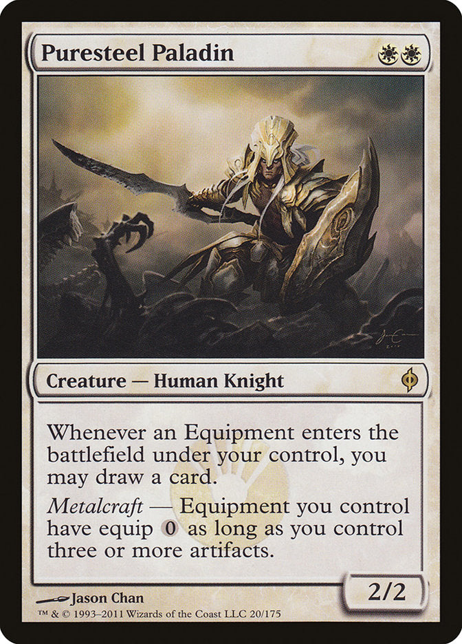 Puresteel Paladin - [Foil] New Phyrexia (NPH)