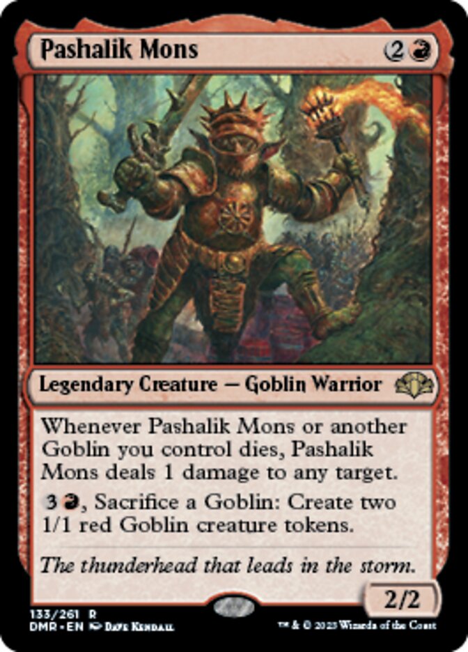Pashalik Mons - [Foil] Dominaria Remastered (DMR)
