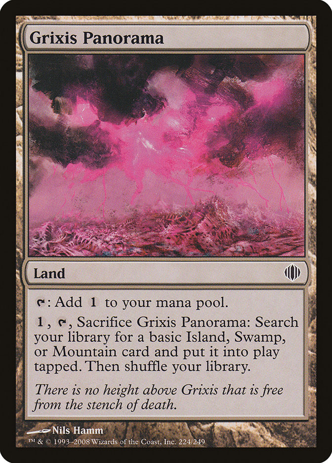 Grixis Panorama - [Foil] Shards of Alara (ALA)