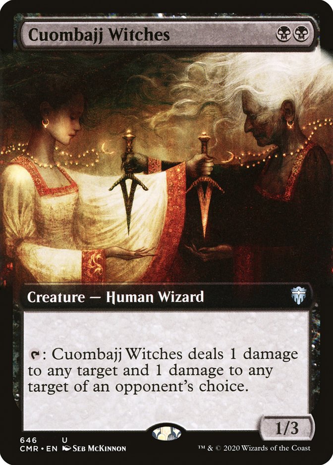 Cuombajj Witches - [Foil, Extended Art] Commander Legends (CMR)