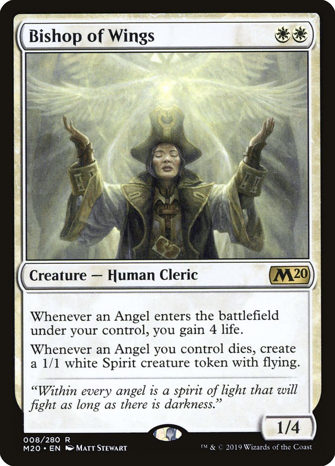 Bishop of Wings - [Foil] Core Set 2020 (M20)