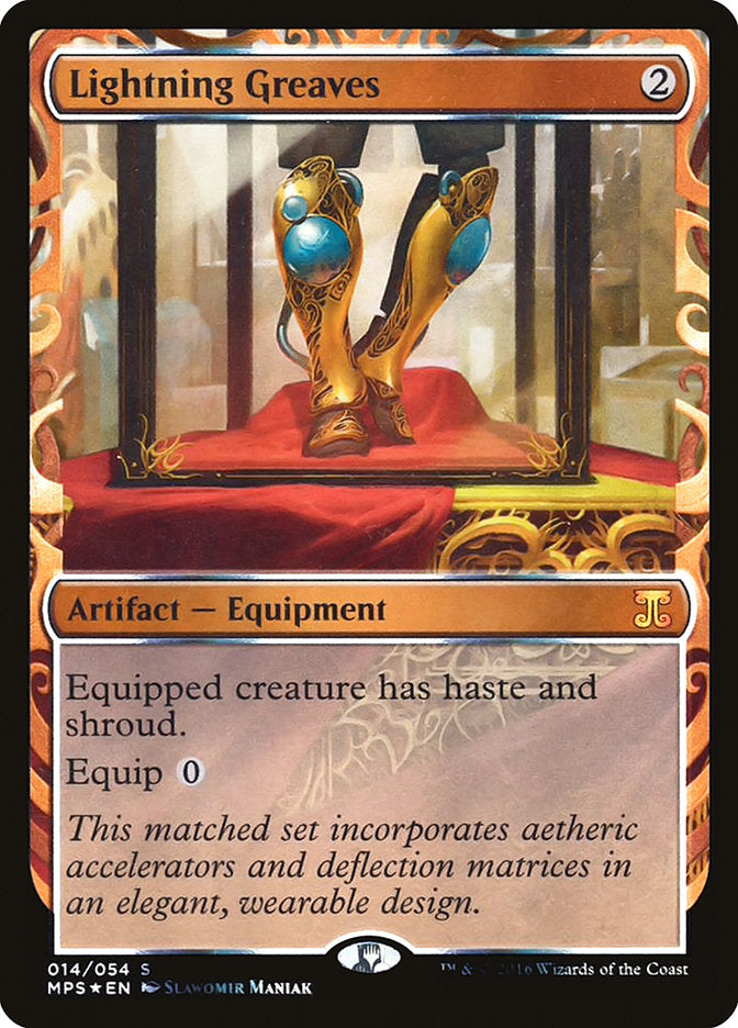 Lightning Greaves - [Foil] Kaladesh Inventions (MPS)