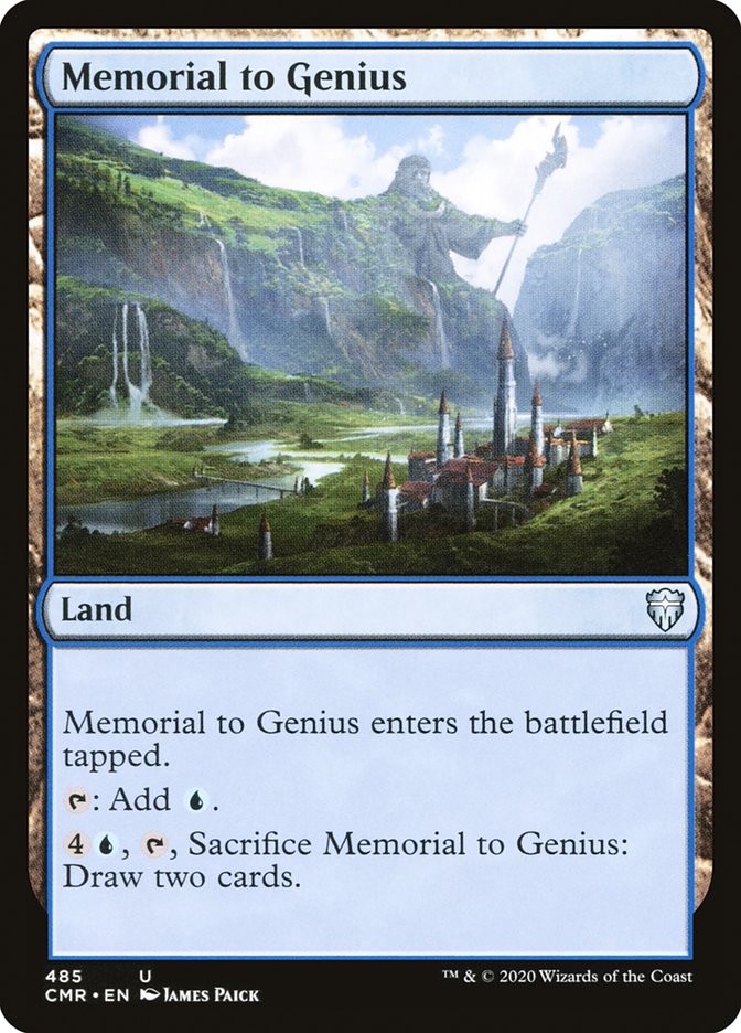 Memorial to Genius - Commander Legends (CMR)