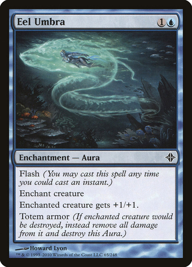 Eel Umbra - [Foil] Rise of the Eldrazi (ROE)