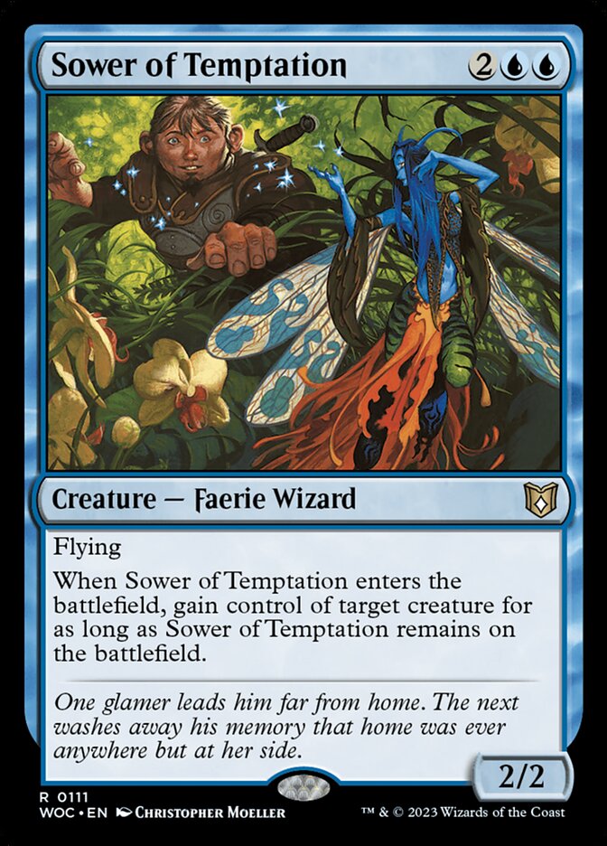 Sower of Temptation - Wilds of Eldraine Commander (WOC)