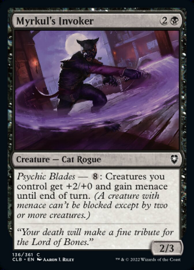 Myrkul's Invoker - [Foil] Commander Legends: Battle for Baldur's Gate (CLB)